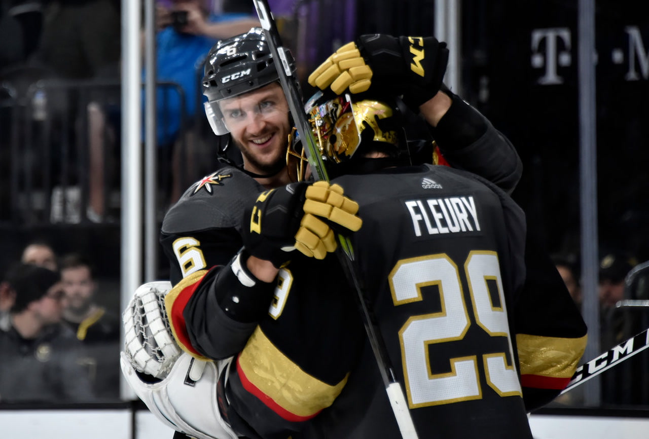 Golden Knights win 4th straight with shutout of Canucks | Golden ...