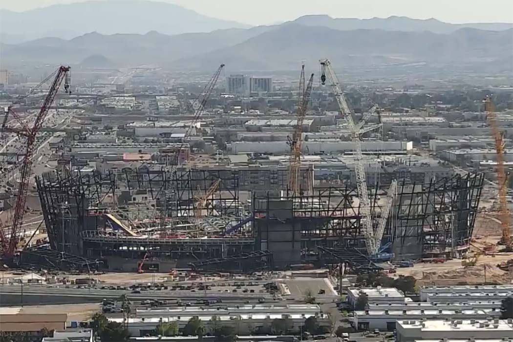 Las Vegas Stadium development involves digital blueprint — VIDEO