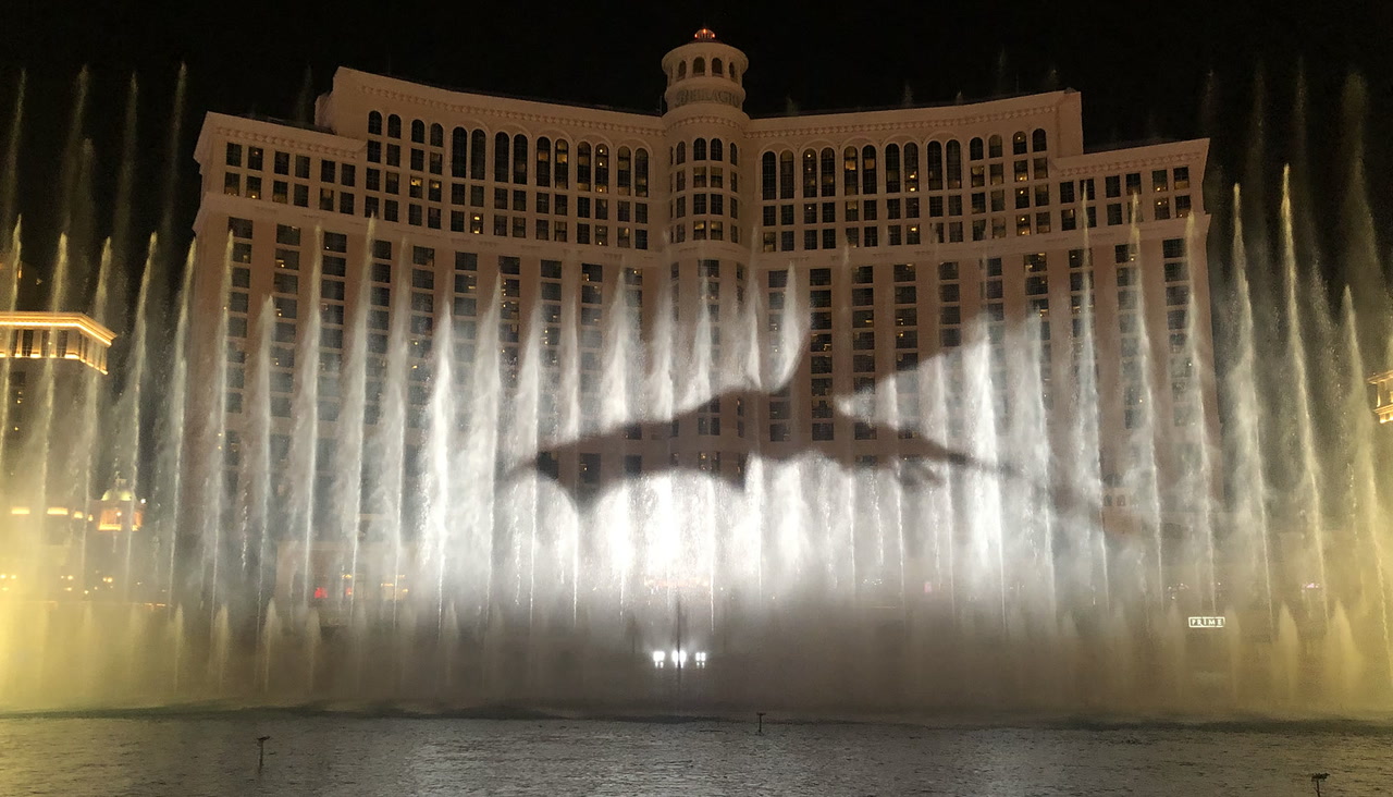 Game of Thrones debuts at Las Vegas’ Bellagio fountains Video Las