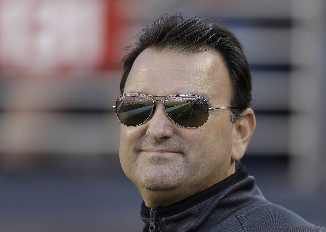Sports agent Drew Rosenhaus is shown before an NFL football game between the San Francisco 49er ...