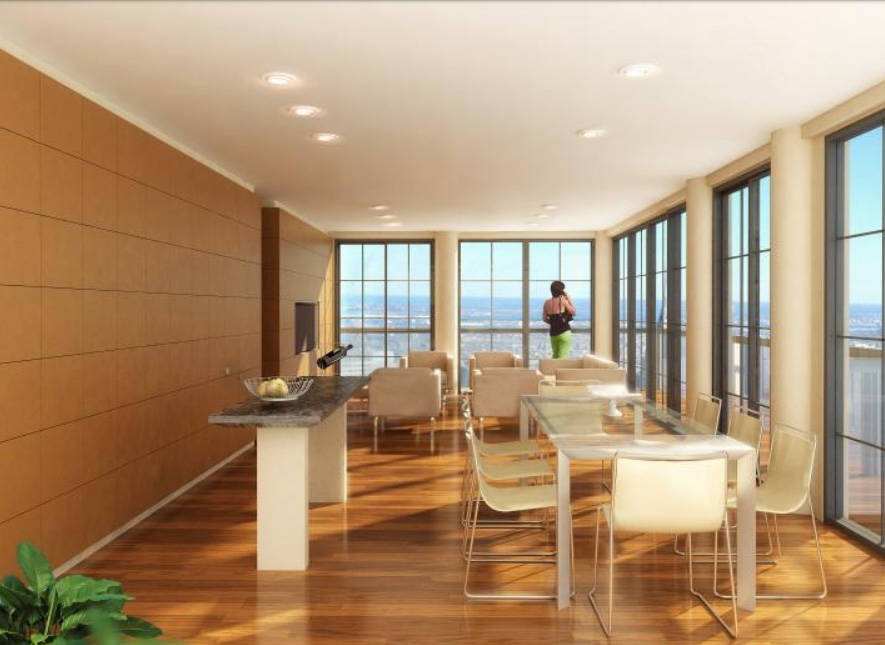 The design focus for this one-bedroom upscale condominium apartment is the expansive panorama. ...