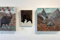 Priscilla Fowler Fine Art present artists Gig Depio and Darren Johnson in an exhibit of birds t ...