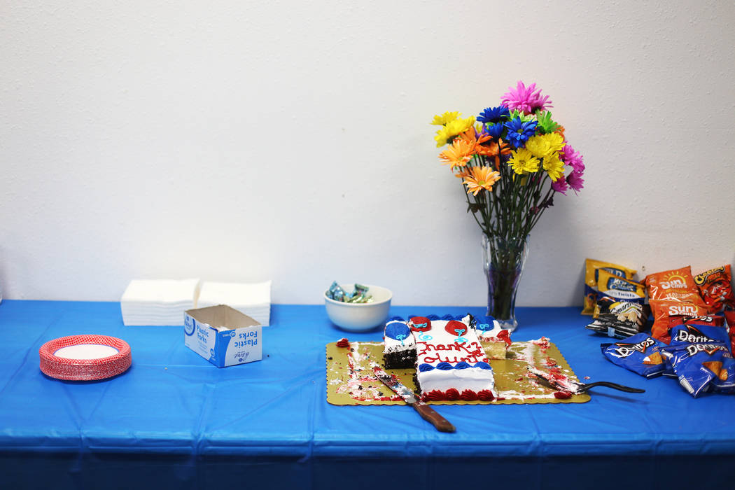 Cake at the watch party for Councilman Richard Cherchio's re-election campaign to Ward 4 of the ...