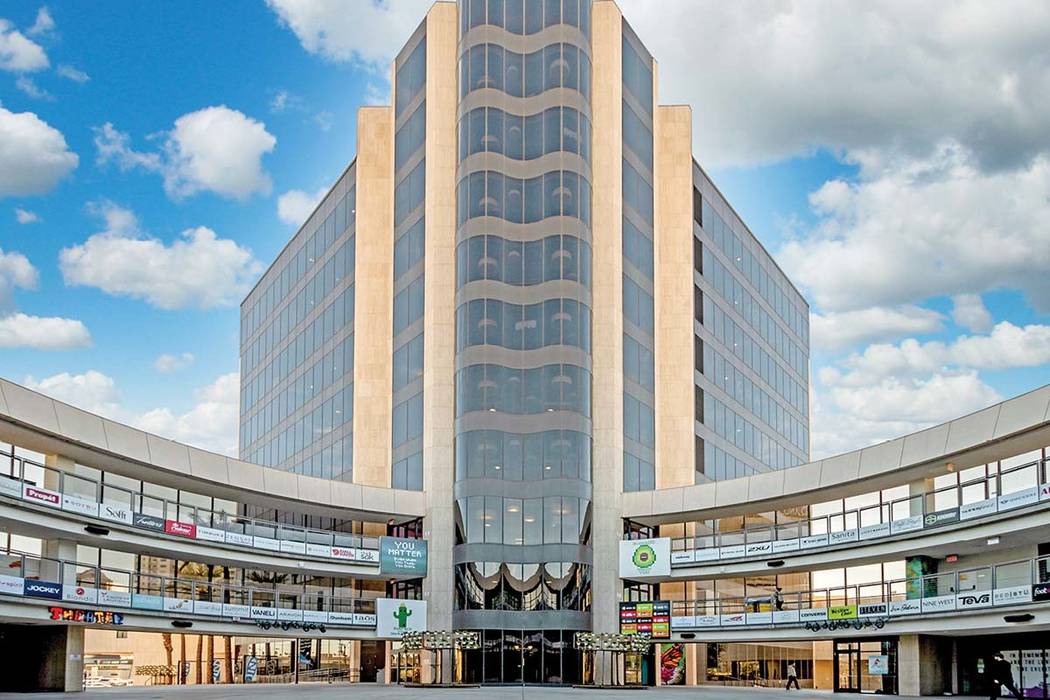 Zappos' 11-story headquarters in downtown Las Vegas is up for sale. (SRS Real Estate Partners)