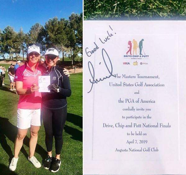 Yana Wilson was recognized for qualifying for the Drive, Chip and Putt finals by LPGA Tour hall ...