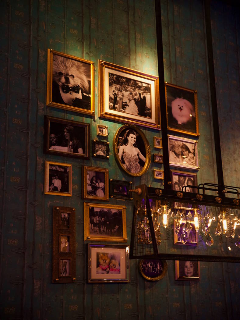 The interior of Vanderpump Cocktail Garden at Caesars Palace. (Caesars Entertainment)