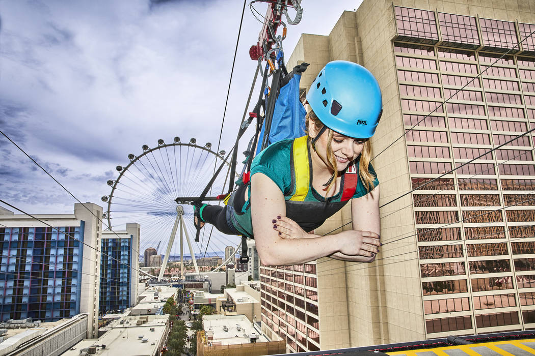 2 new ways to zip line on the Las Vegas Strip Entertainment