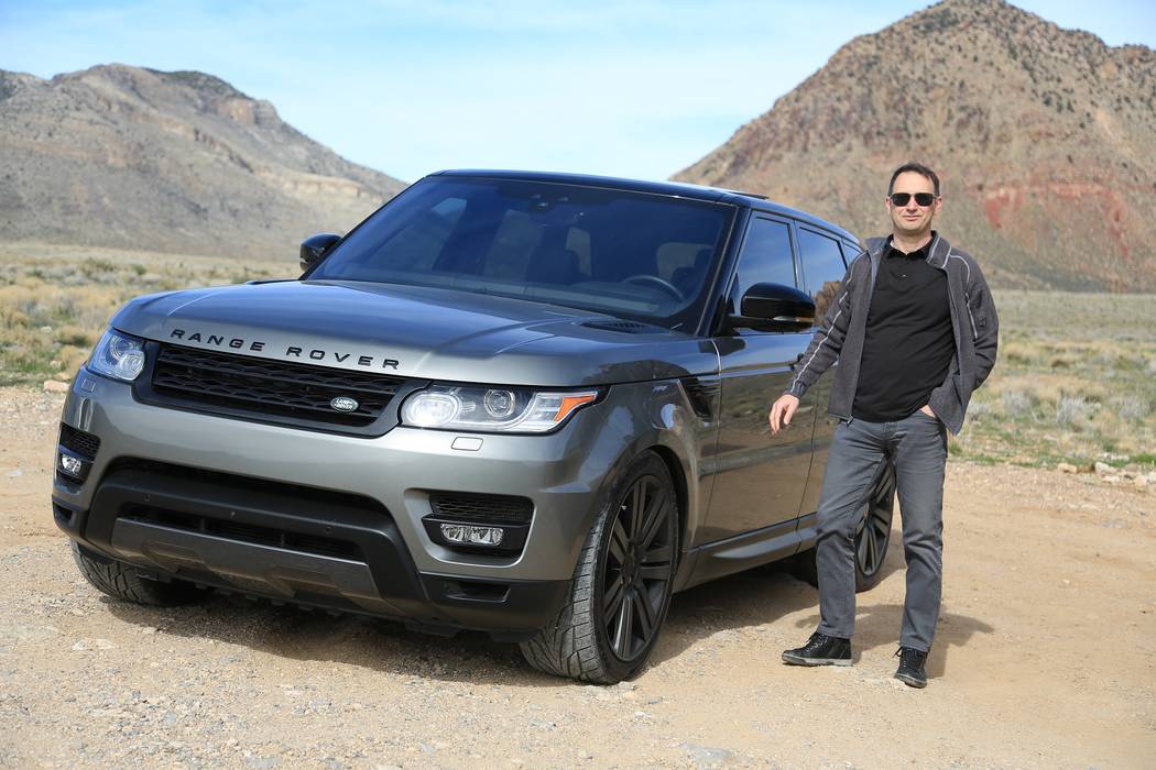 Las Vegas businessman Rick Fassina enjoys the outdoors of the Southern Nevada desert in his 201 ...