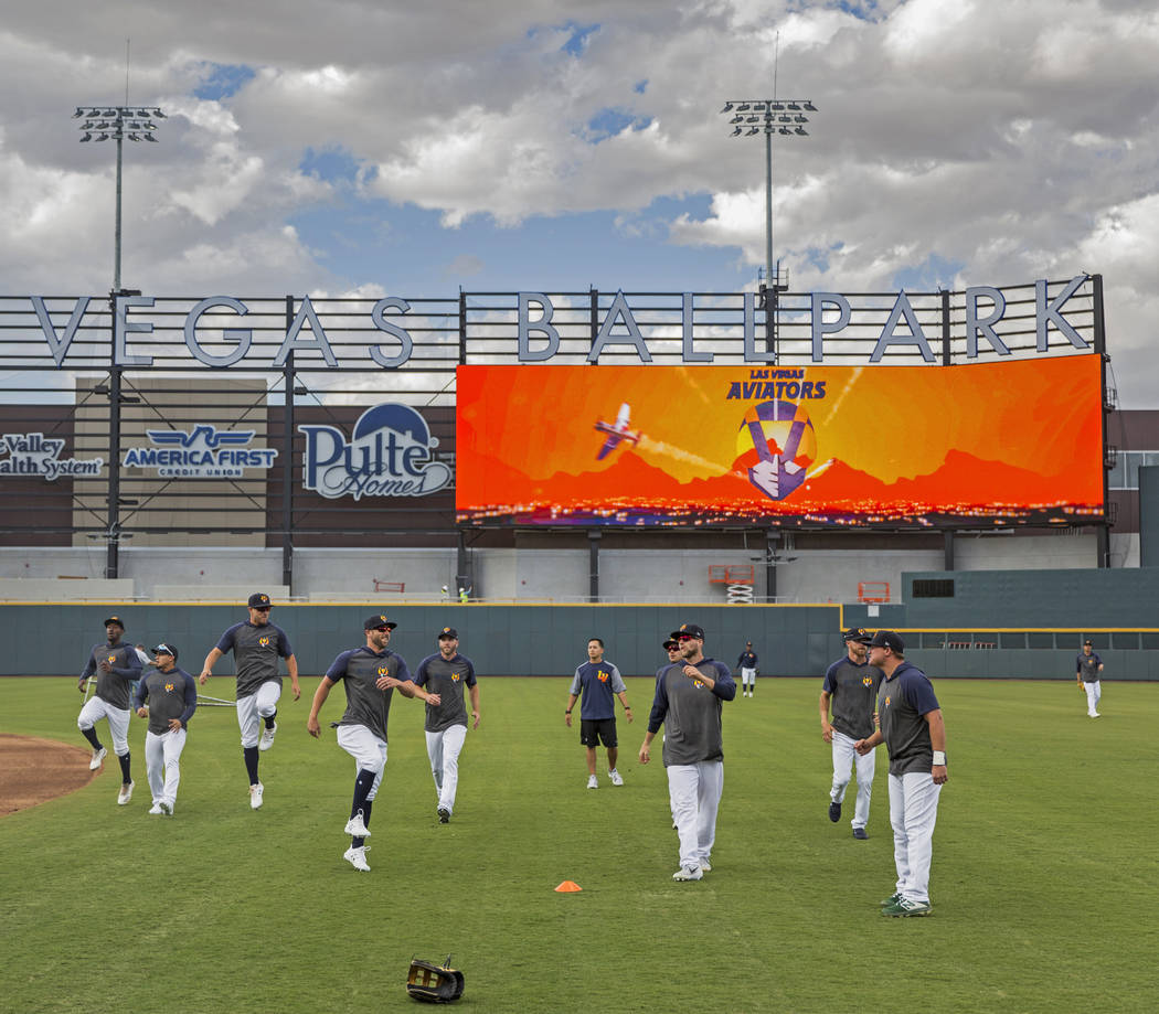 Las Vegas Aviators ready to begin season — PHOTOS|Minor League Baseball | Las Vegas Review-Journal