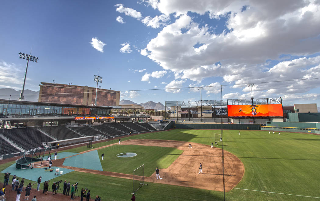 Las Vegas Aviators ready to begin season — PHOTOS|Minor League Baseball | Las Vegas Review-Journal