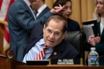 House Judiciary Committee Chairman Jerrold Nadler, D-N.Y., passes a resolution to subpoena spec ...