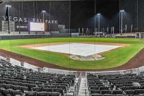 The Howard Hughes Corp. Las Vegas Ballpark opens on Tuesday, April 9 in Downtown Summerlin as t ...