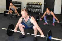 CrossFit Las Vegas offers yoga, boot camp and weightlifting classes. (CrossFit)