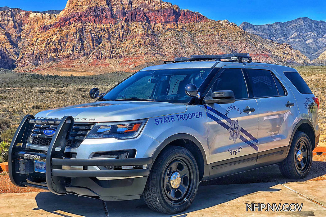 Nevada Highway Patrol unveils silver car, with more on way Las Vegas