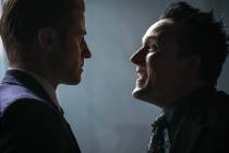 GOTHAM: L-R: Ben McKenzie and Robin Lord Taylor in the ÒRuinÓ episode of GOTHAM airin ...