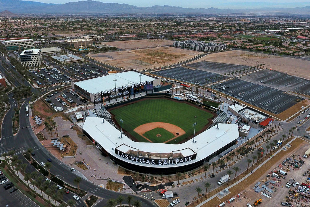 The Las Vegas Ballpark® in Downtown Summerlin, home of the Las Vegas Aviators® Triple ...