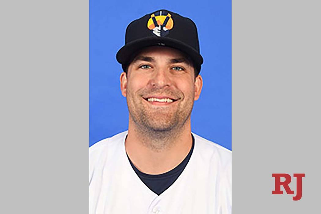 Las Vegas Aviators relief pitcher Andrew Triggs earned the season-opening win against El Paso o ...
