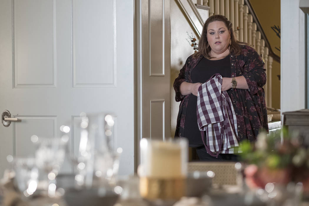 THIS IS US -- "Six Thanksgivings" Episode 308 -- Pictured: Chrissy Metz as Kate -- (P ...