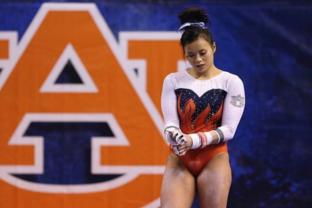 Auburn gymnast Sam Cerio (Sam_Cerio/Instagram)