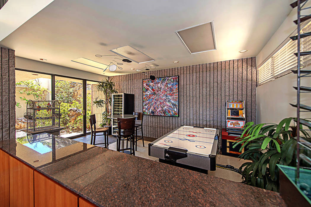 The game room. (Luxury Estates International)