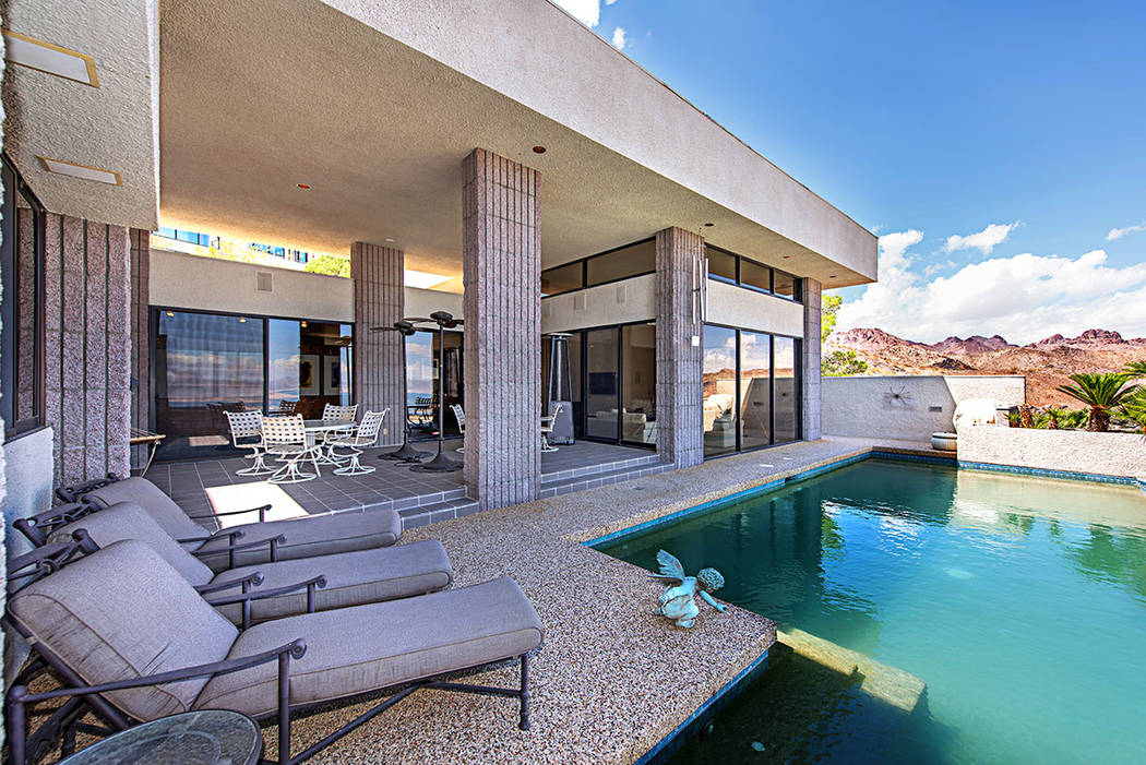 The pool area. (Luxury Estates International)