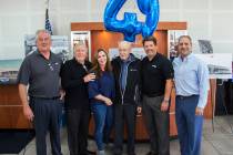 Friendly Ford celebrated the dealership's 49th anniversary with former and current employees: f ...