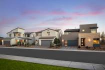 Pardee Homes’ Larimar neighborhood in The Villages at Tule Springs in North Las Vegas offers ...