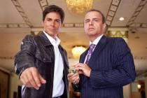 Rob Lowe, left, played Dr. Billy Grant, an unconventional physician who becomes the in-house do ...