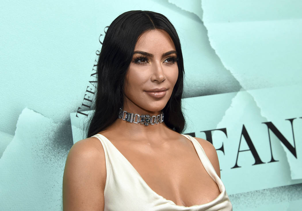 This Oct. 9, 2018 file photo shows Kim Kardashian West at the Tiffany & Co. 2018 Blue Book Coll ...