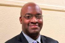 In this undated photo provided by Westfield Public Schools in Westfield, N.J., Dr. Derrick Nels ...