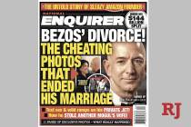 This image shows the front page of the Jan. 28, 2019, edition of the National Enquirer featurin ...