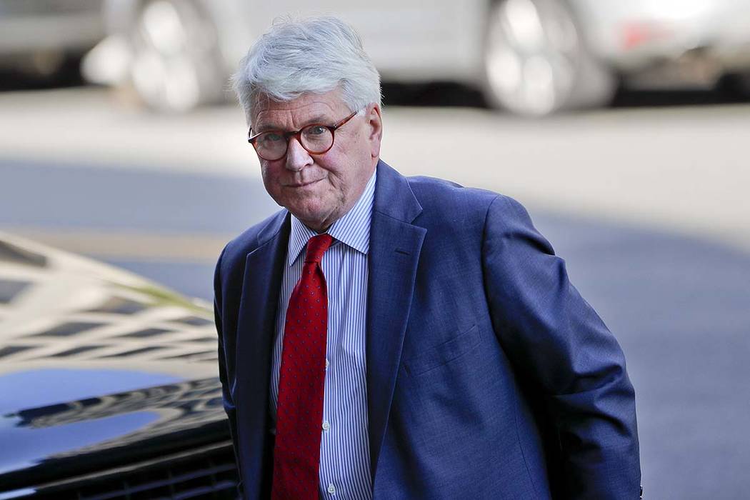 Attorney Gregory Craig arrives at U.S. District Court in Washington, Oct. 17, 2016. Cartwright ...