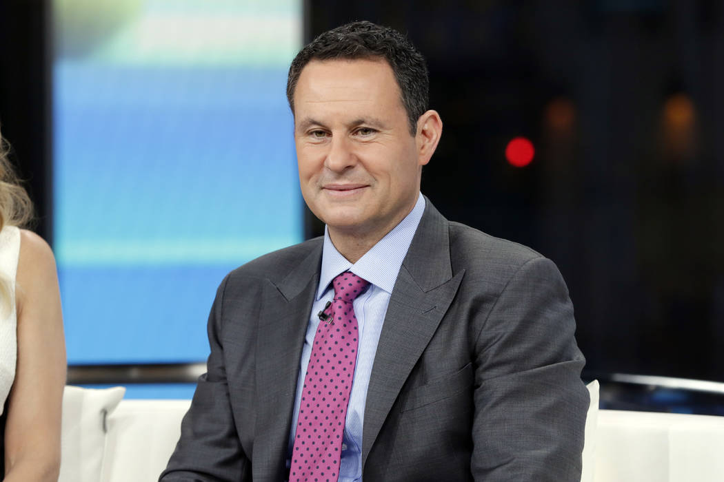 FILE - This Jan. 17, 2018 file photo shows co-host Brian Kilmeade on the set of "Fox & ...