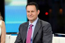 FILE - This Jan. 17, 2018 file photo shows co-host Brian Kilmeade on the set of "Fox & ...