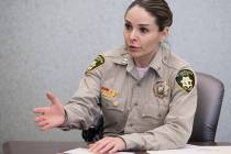 Metropolitan Police Department Capt. Sasha Larkin discusses the issue of stolen guns in the nor ...