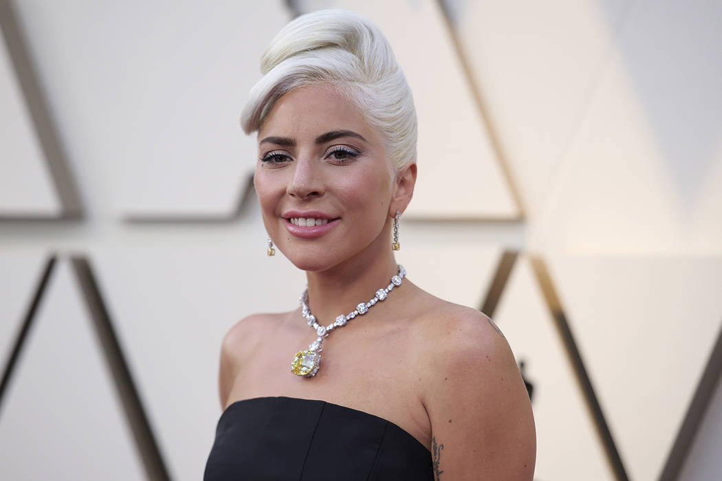 Lady Gaga arrives at the Oscars on Sunday, Feb. 24, 2019, at the Dolby Theatre in Los Angeles. ...