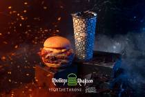 Shake Shack's "Dragonglass Shake" and "Dracarys Burger" in celebration of "Game of Thrones." (S ...