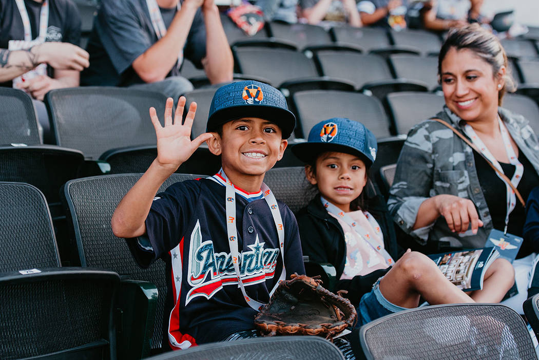 The Howard Hughes Corp. Fans of all ages showed up to cheer the Aviators, who celebrated a new ...