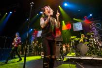 Falling in Reverse performs at Vans Warped Tour at the Hard Rock Hotel and Casino on Friday, Ju ...