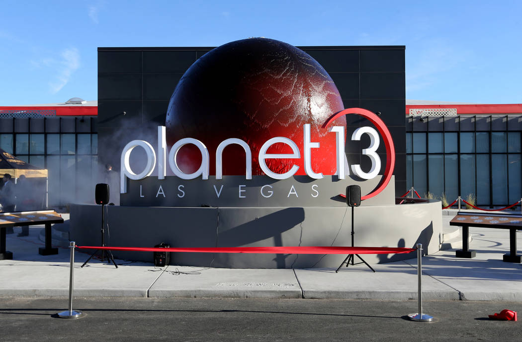 Planet 13, which bills itself as one of the largest dispensaries in the world, opens its doors ...