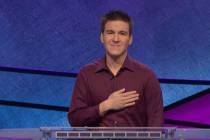 Las Vegan James Holzhauer won his ninth consecutive game of “Jeopardy!”on Tuesday. (Jeopard ...