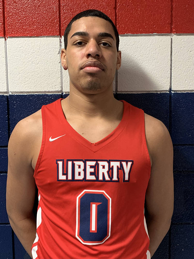 Liberty's Julian Strawther is a member of the Nevada Preps all-state boys basketball team.