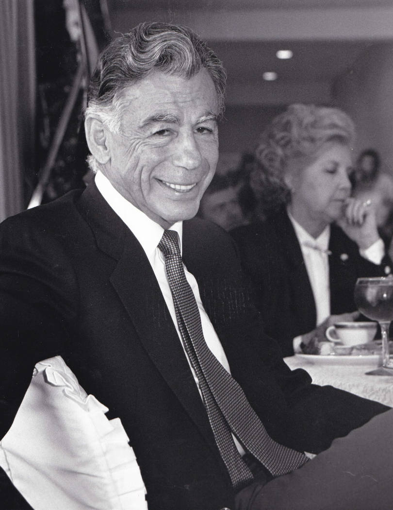 MGM Resorts' founder and largest shareholder Kirk Kerkorian is shown in this Oct. 3, 1989, phot ...