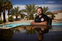 Former SWAT member Grant Whitus poses for a portrait April 9, 2019, at his home in Lake Havasu ...