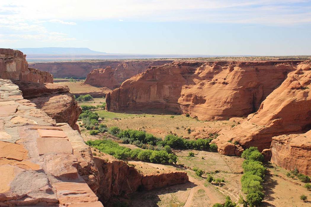 Canyon de Chelly’s South Rim Drive offers seven overlooks to see down into the canyon. ( ...