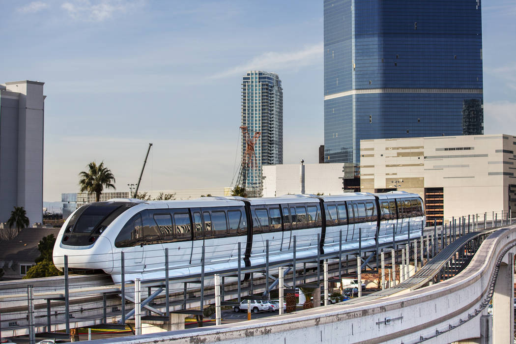 Planned Las Vegas Monorail funding update delayed Las
