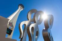 "Look!" at The Strat on April 18, 2019. (Ray Alamo)