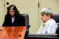ouise Turpin, left, and her husband, David Turpin appear Aug. 3, 2018, in Superior Court in Riv ...