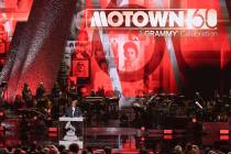 FILE - In this Feb. 12, 2019 file photo, Berry Gordy speaks onstage during Motown 60: A GRAMMY ...