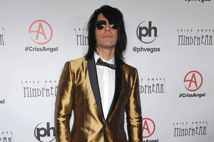 Illusionist Criss Angel attends the grand opening of "Criss Angel MINDFREAK" at Planet Hollywoo ...